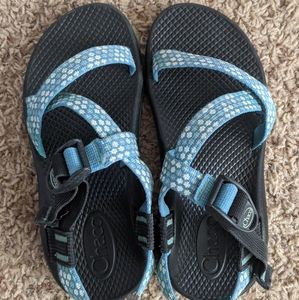 Girls Youth Aqua Teal Chacos Z/1